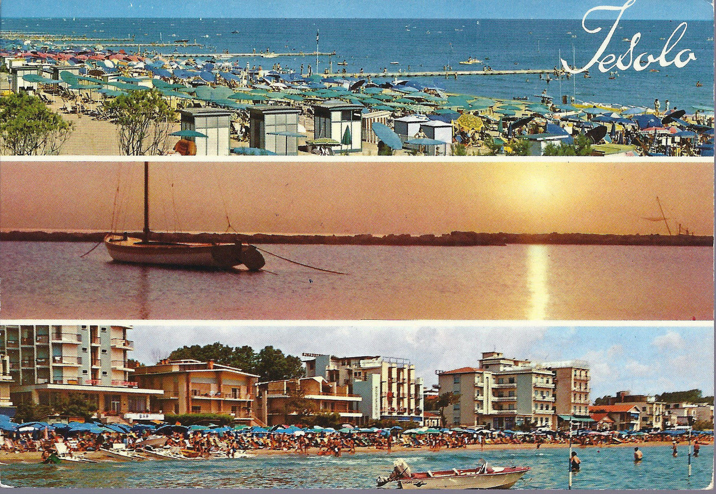 JESOLO - 3 VEDUTE - V 1972 - FG