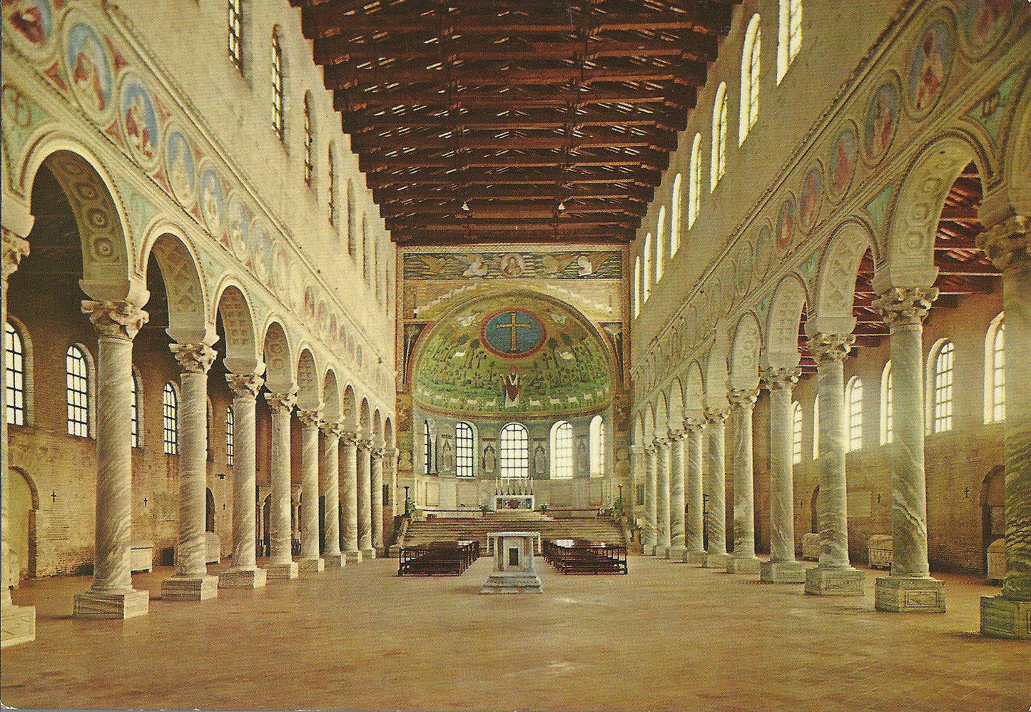RAVENNA - BASILICA DI S. APOLLINARE IN CLASSE - INTERNO GENE