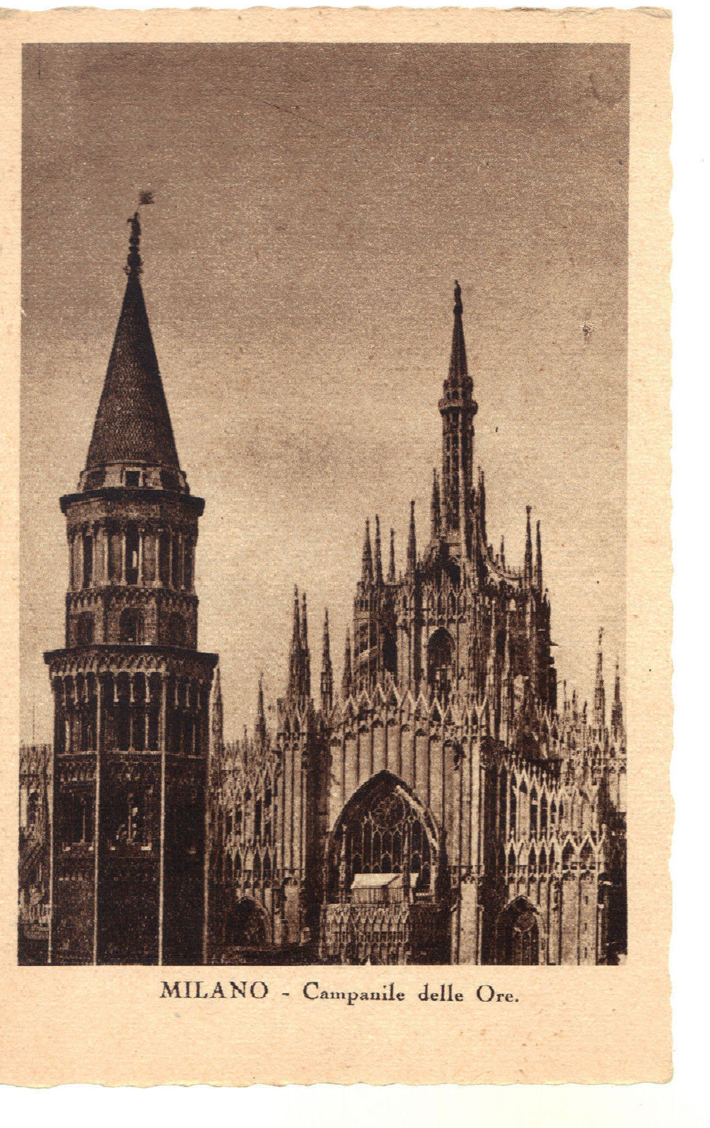 MILANO - IL CAMPANILE DELLE ORE - NV