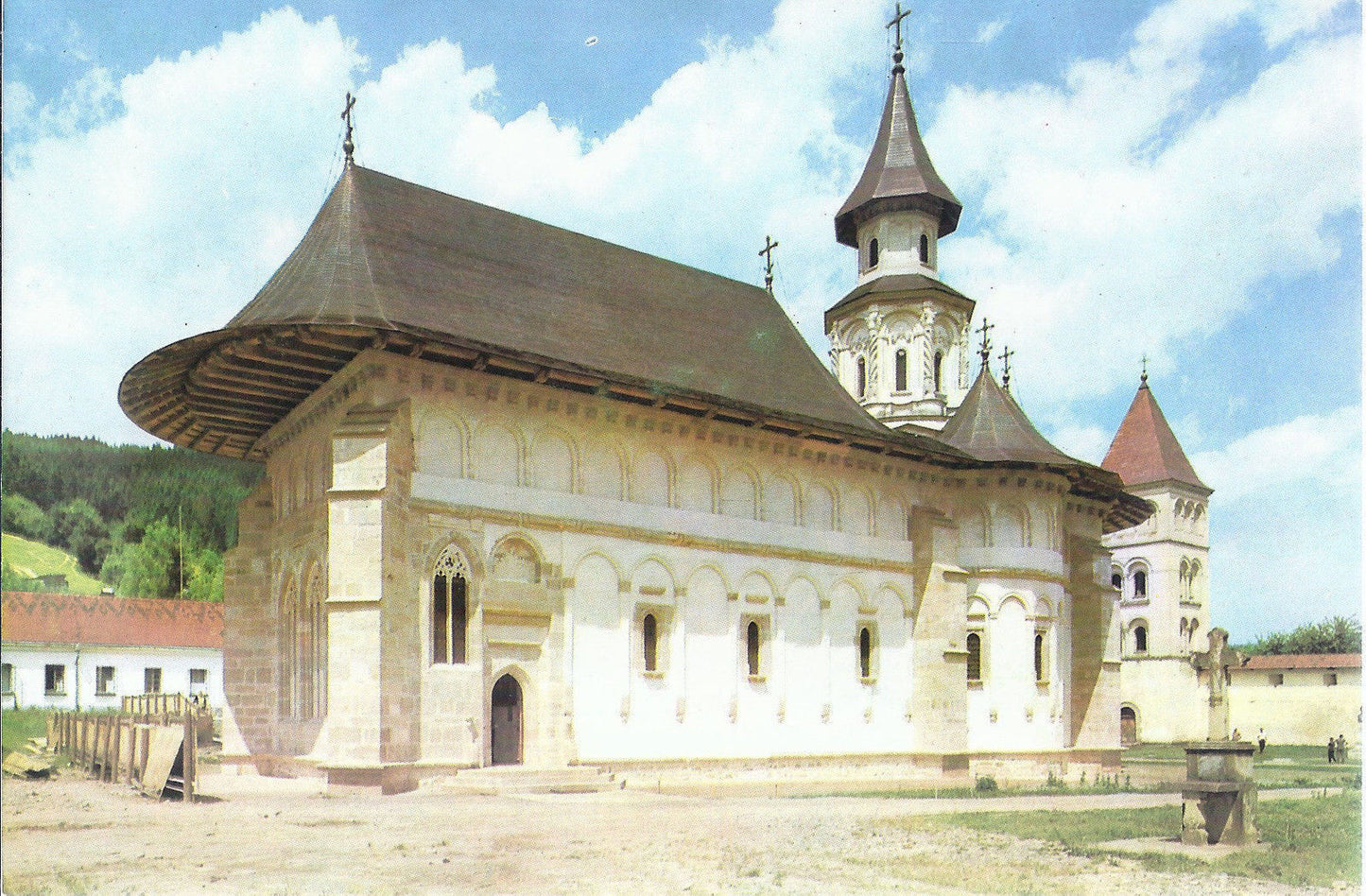 PUTNA - THE MONASTERY - THE CHURCH OF THE MONASTERY - NV