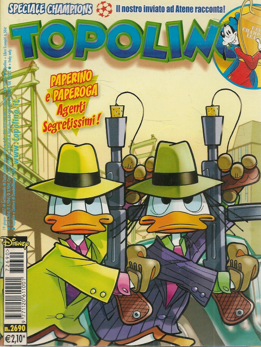 TOPOLINO N. 2690 - 19 GIUGNO 2007
