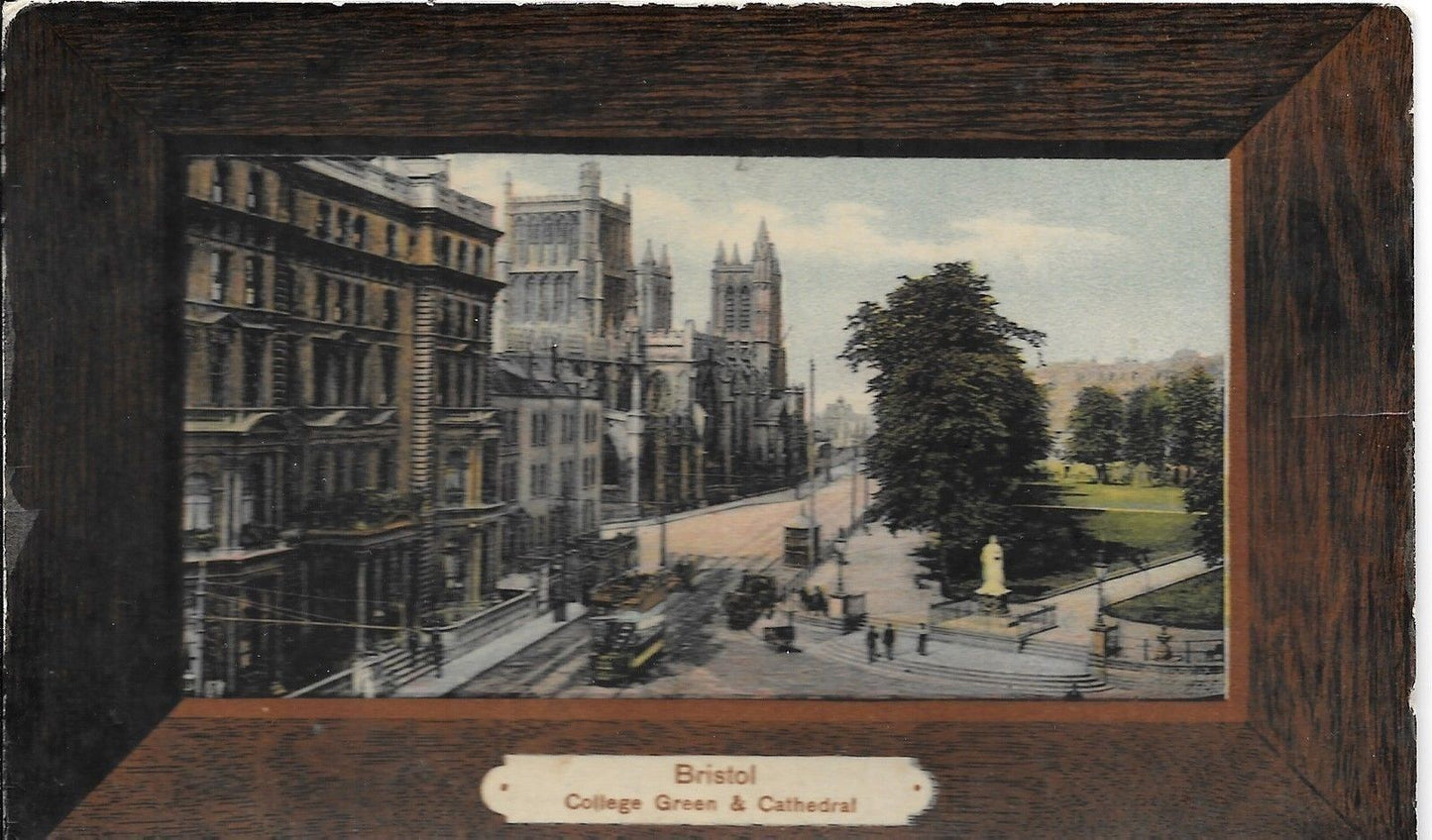 BRISTOL - COLLEGE GREEN & CATHEDRAL - V/T1910