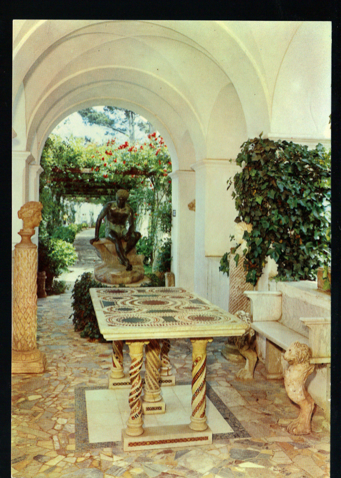 ANACAPRI - SAN MICHELE - HERMES E TAVOLO BIZANTINO - NV