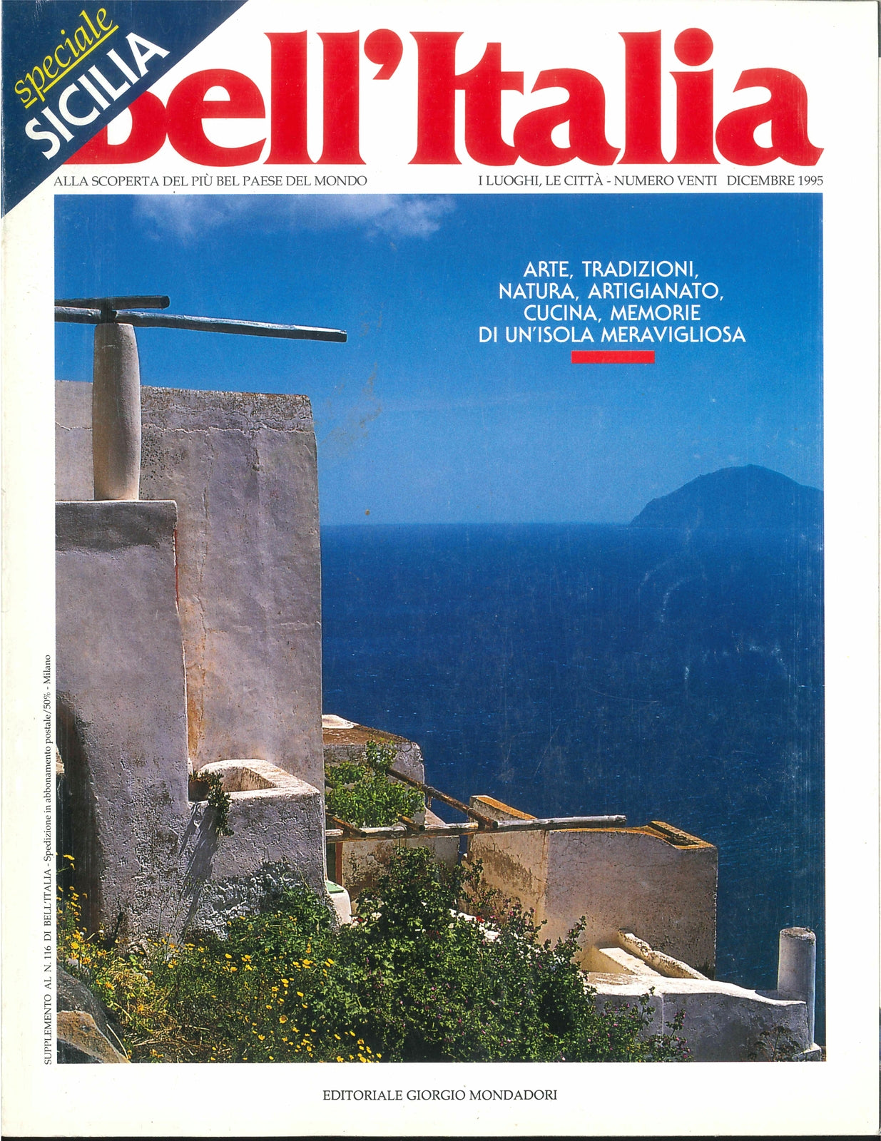 BELL'ITALIA N. 20 - SICILIA - DICEMBRE 1995