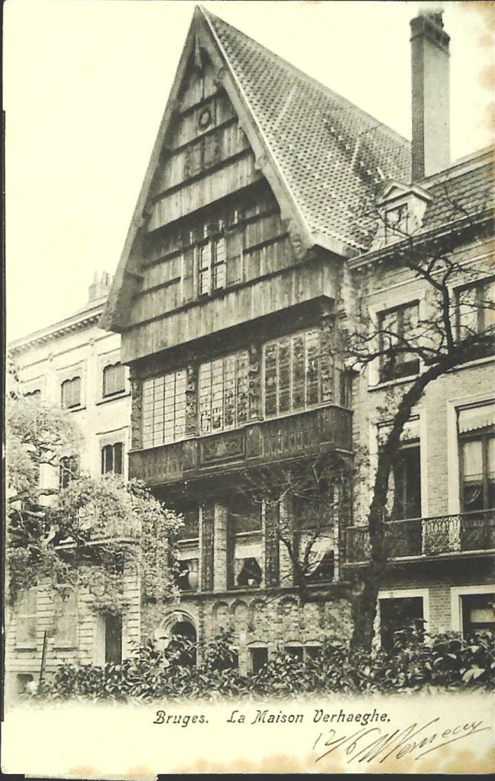BRUGES - BELGIO - LA MAISON VERHAGHHE - V1905
