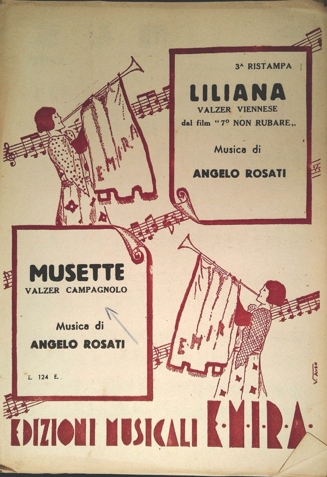 LILIANA - MUSETTE SPARTITI-SHEET MUSIC
