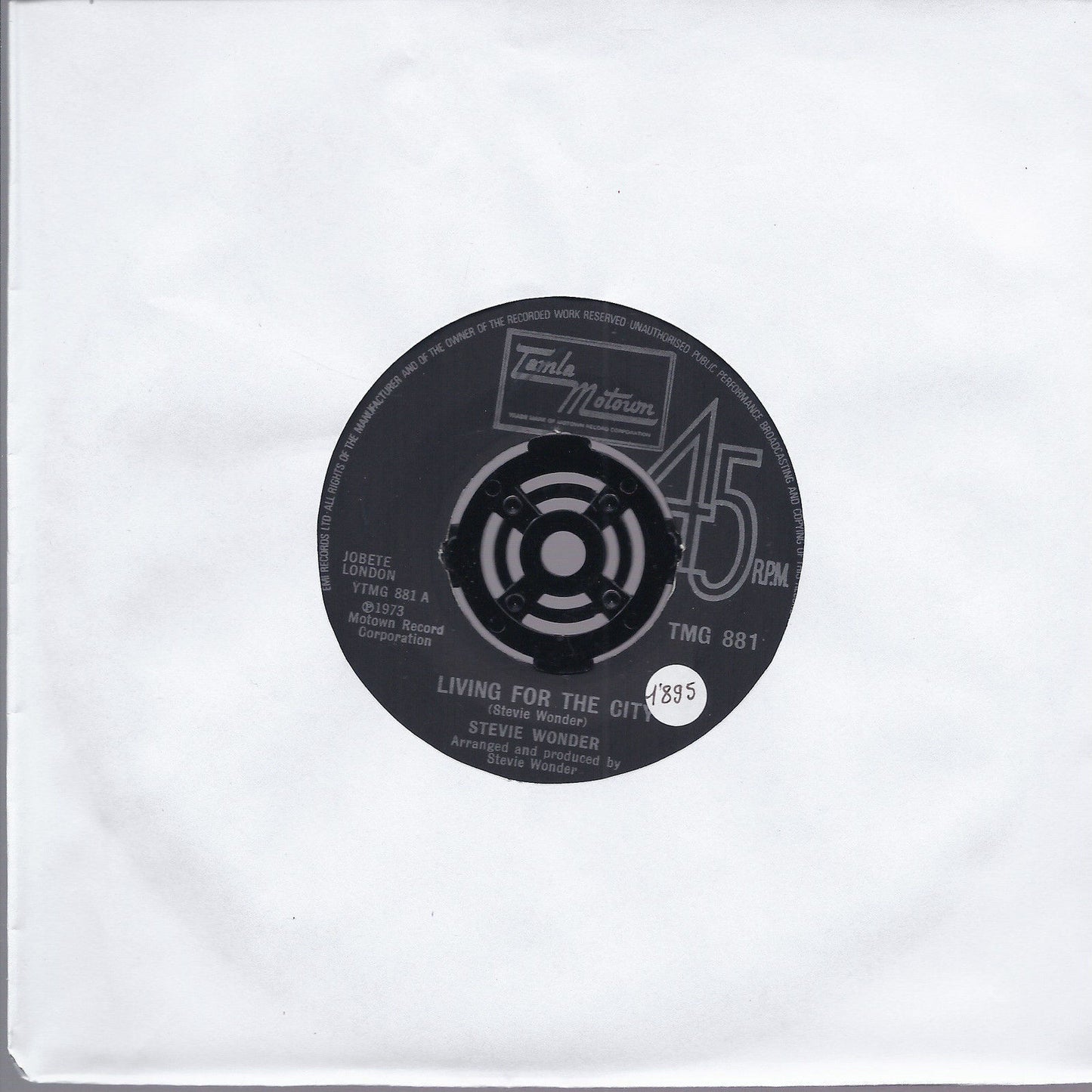 LIVING FOR THE CITY - VISION # STEVIE WONDER