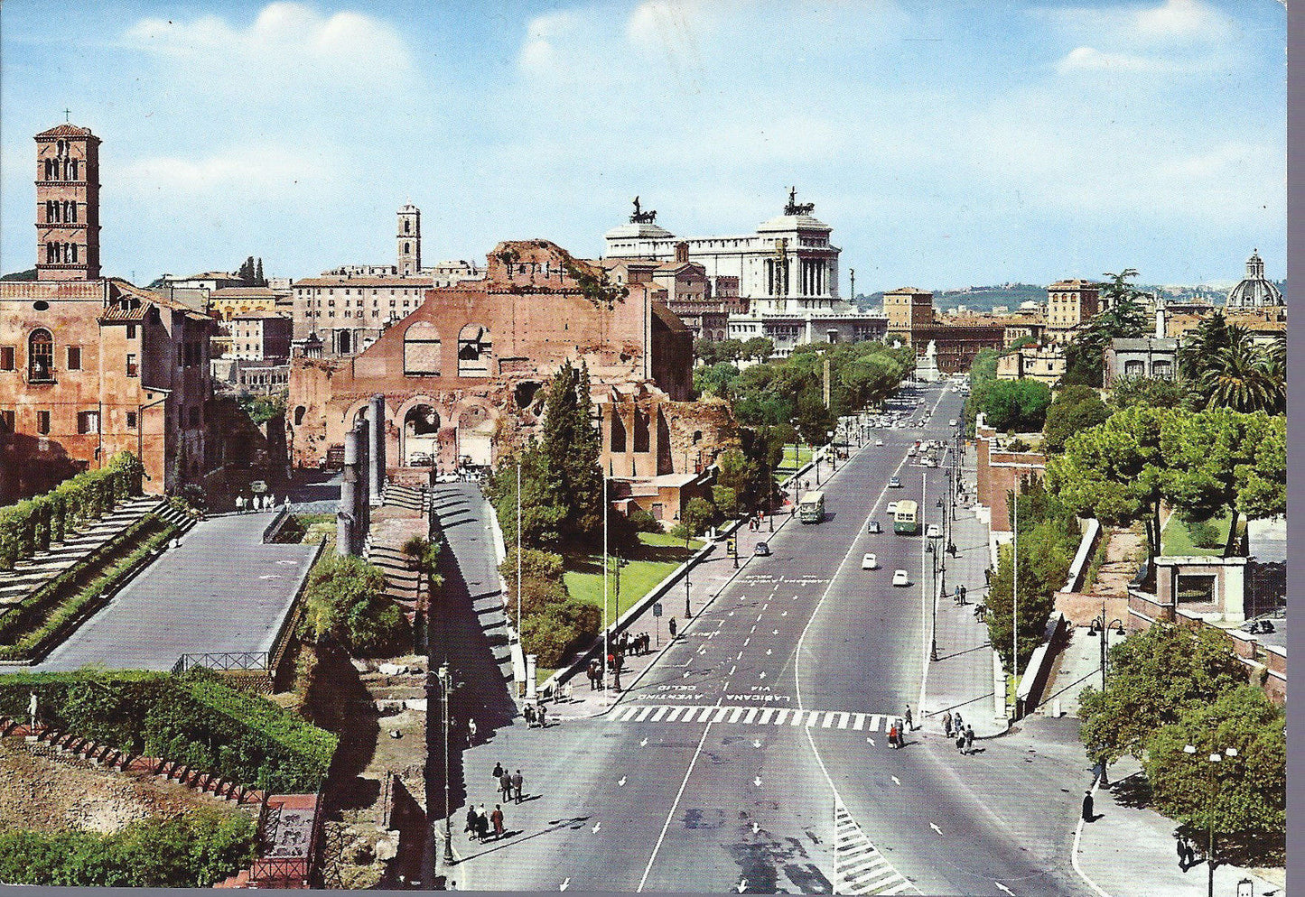 ROMA - VIA DEI FORI IMPERIALI - NV - FG - Ediz. SAR