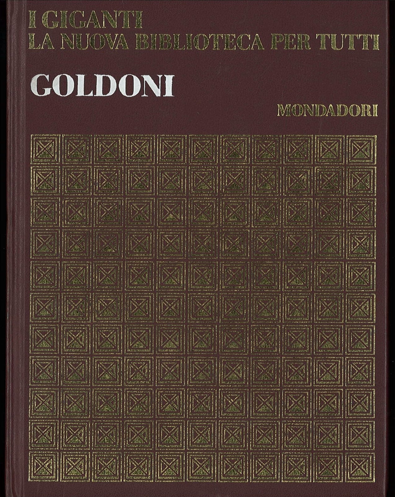 GOLDONI - I GIGANTI DELLA LETTERATURA MONDIALE
