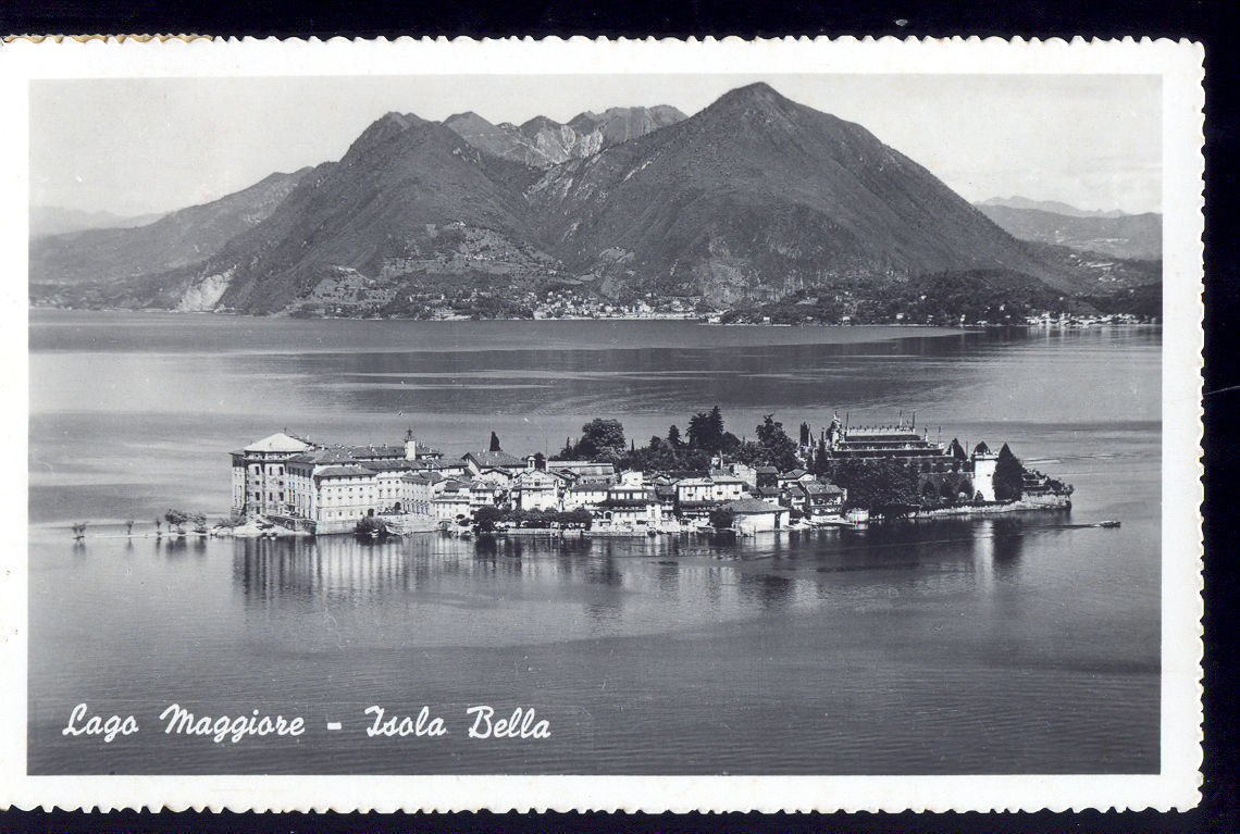 LAGO MAGGIORE - ISOLA BELLA - V1953