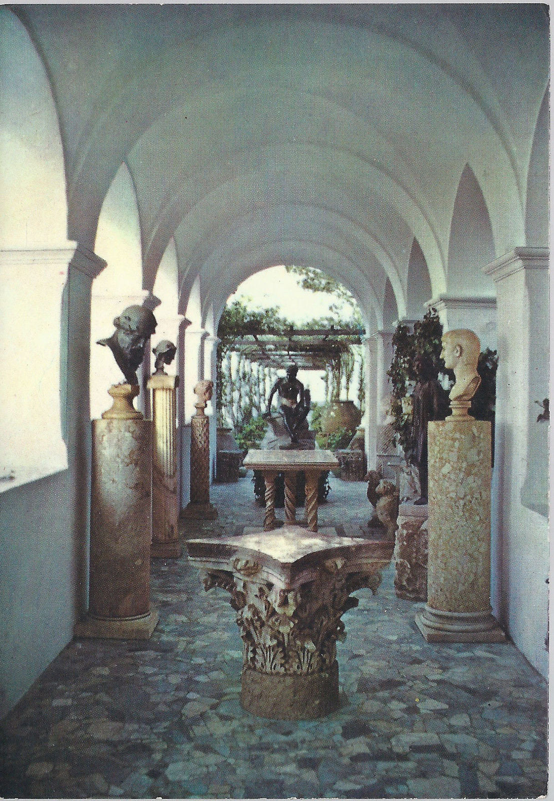 ANACAPRI - S. MICHELE - LOGGIA DELLE SCULTURE - NV - FG