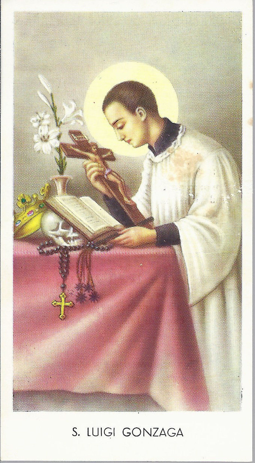 S. LUIGI GONZAGA - SANTINO - AS012-314 - ED G MI