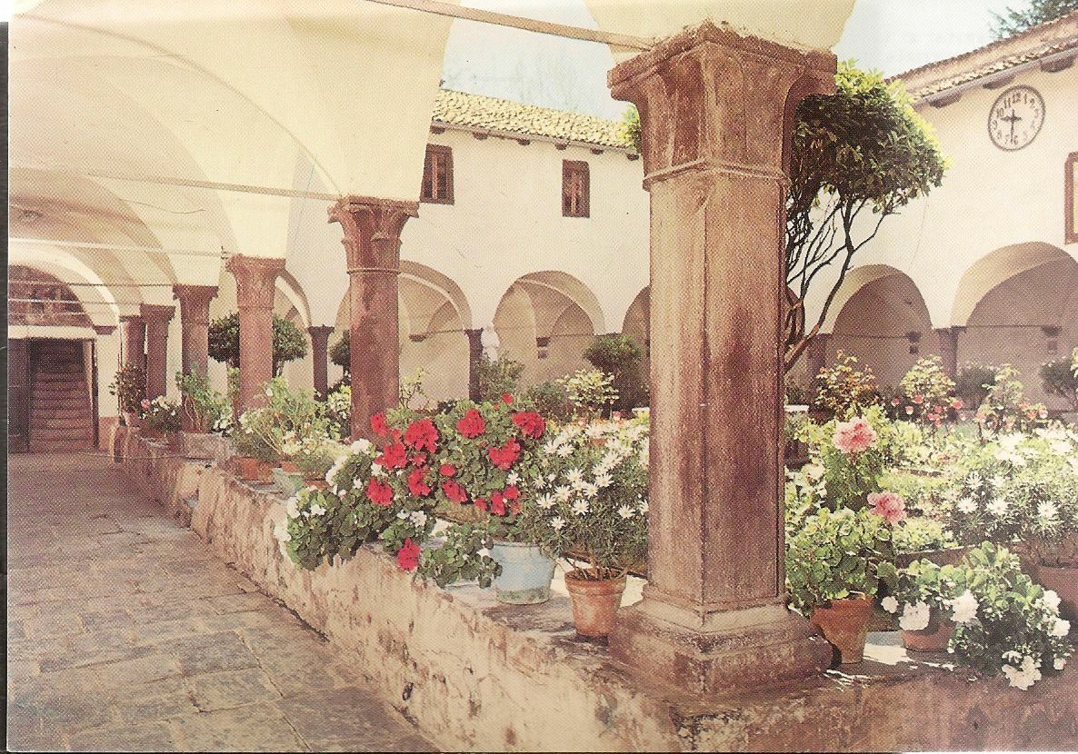 PIANCOGNO - SANTUARIO DELL'ANNUNCIATA - CHIOSTRO SAN FRANCESCO - NV