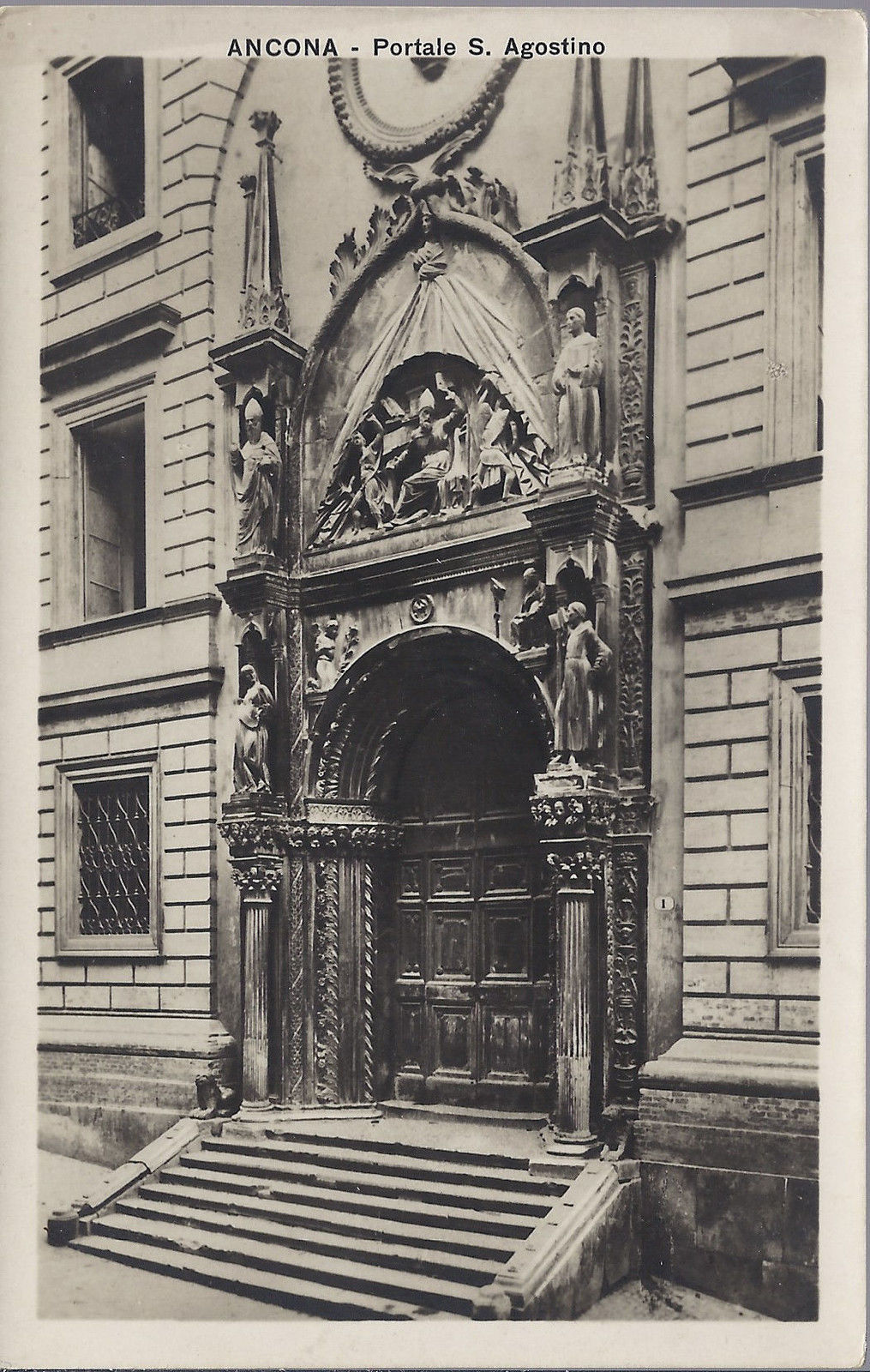 ANCONA - PORTALE S. AGOSTINO - NV