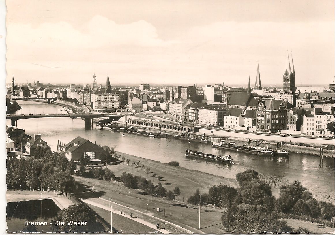 BREMEN - DIE WESER - V1972