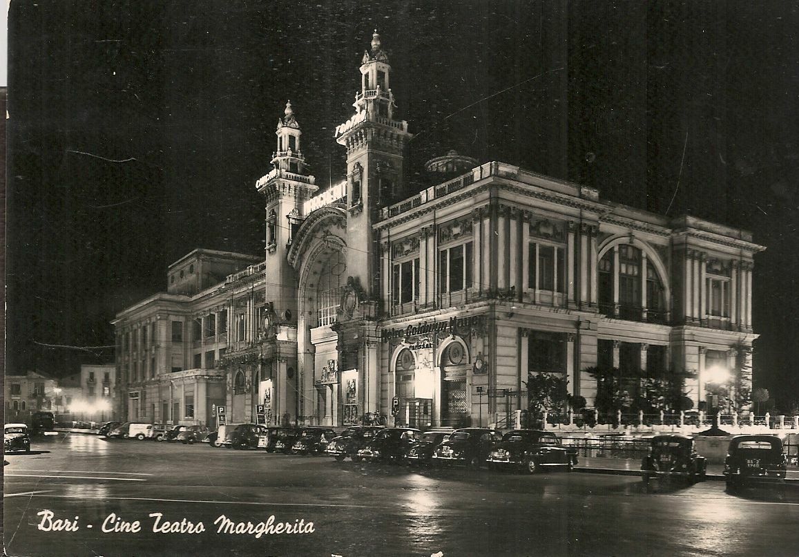 BARI - TEATRO MARGHERITA - NOTTURNO - V1953