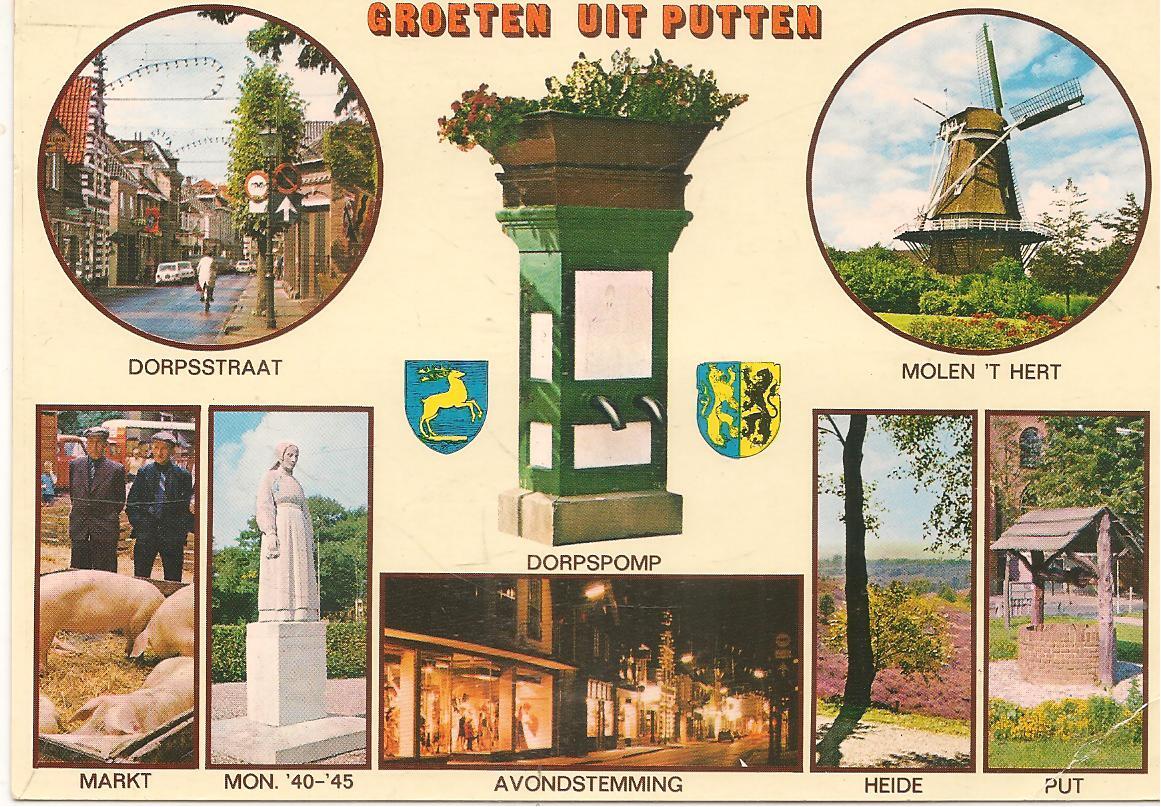 GROETEN UIT PUTTEN - NEDERLAND - SETTE VEDUTE - V1984
