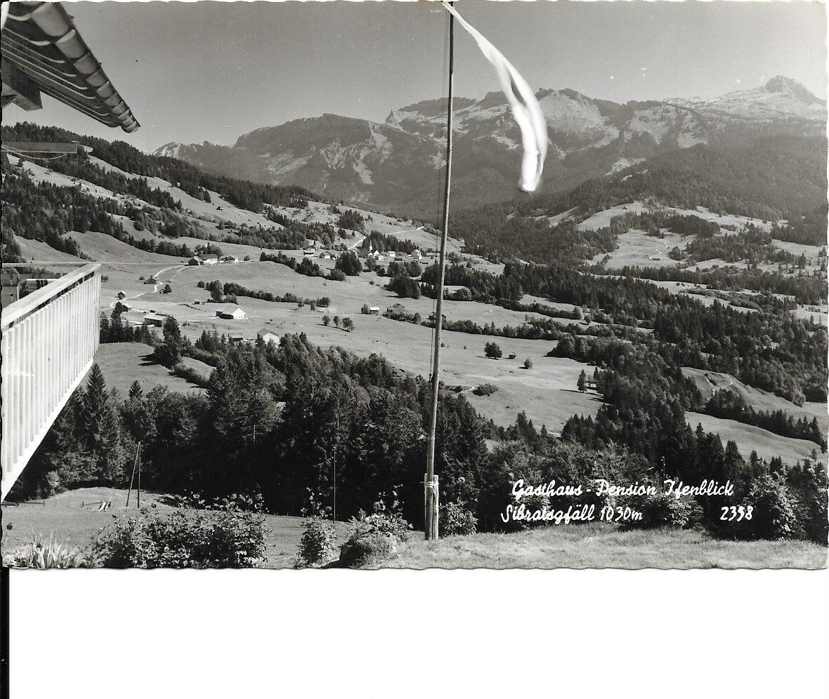 SIBRATSGFAELL - GASTHAUS-PENSION IFENBLICK - PANORAMA - NV