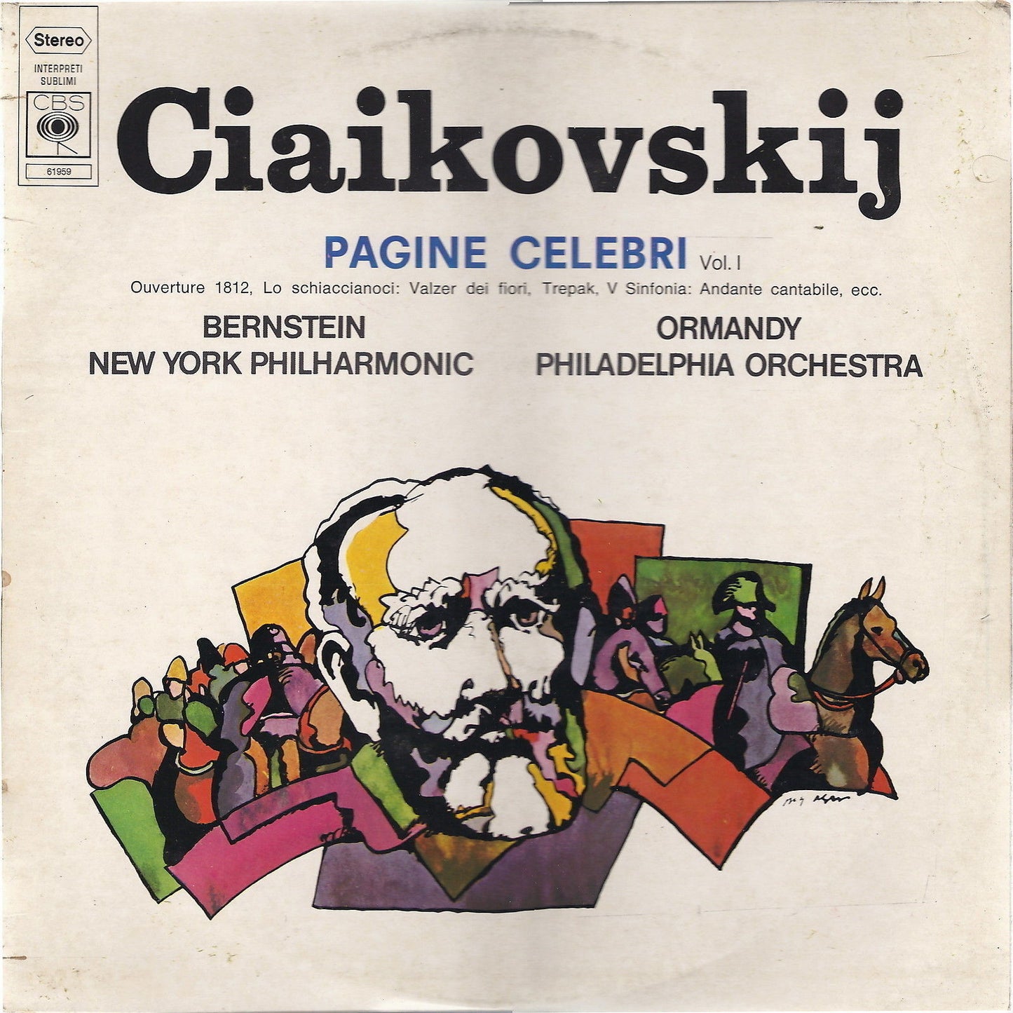 CIAIKOVSKIJ - PAGINE CELEBRI Vol. 1 # BERNSTEIN, ORMANDY