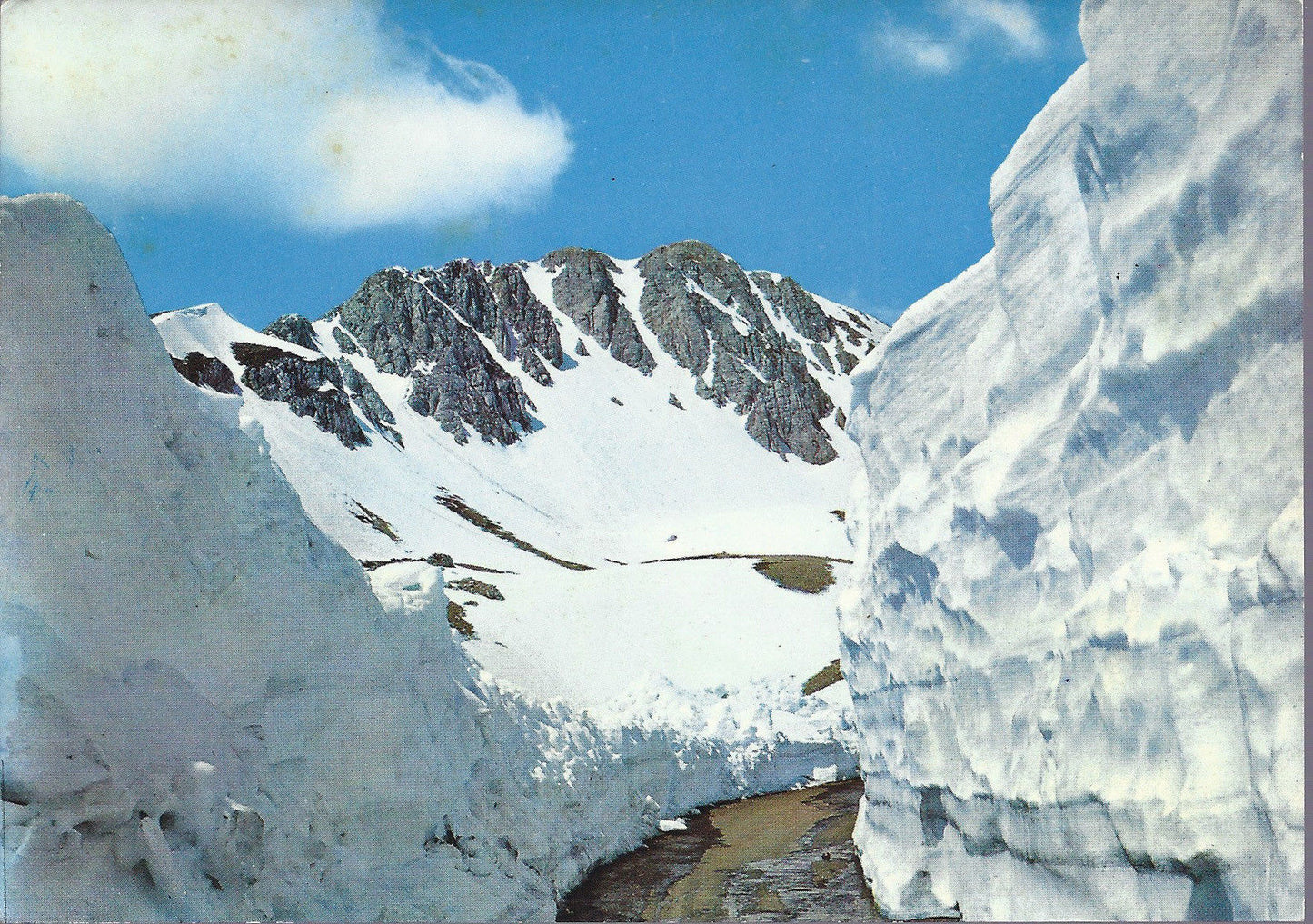 MONTE TERMINILLO - VETTA SASSATELLI - V 1972 - FG