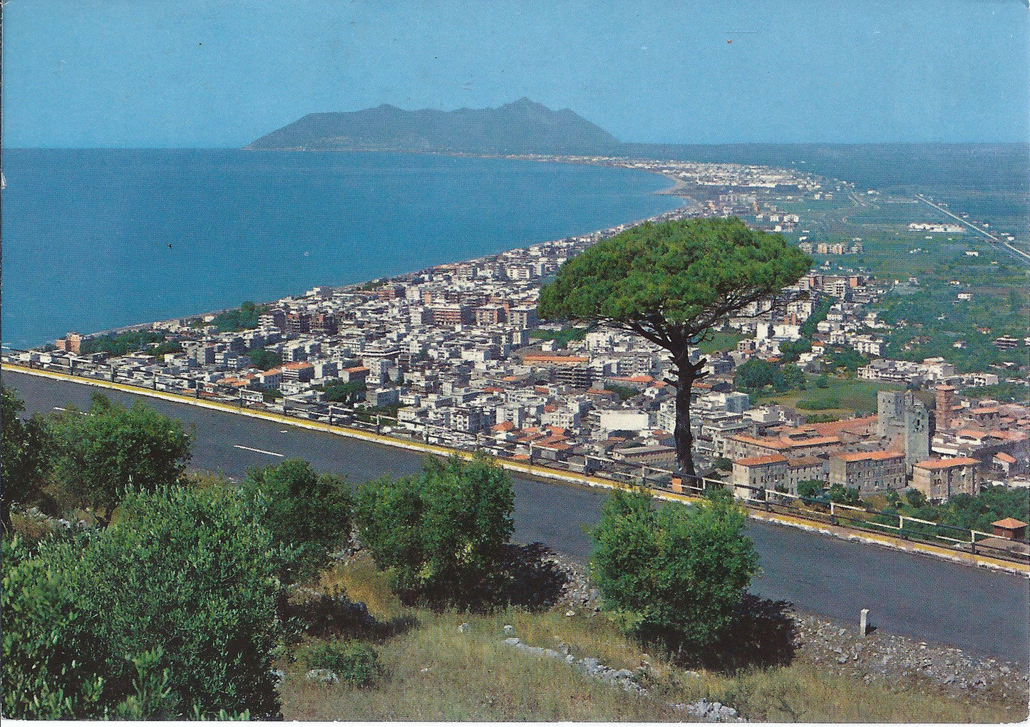 TERRACINA - PANORAMA DAL MONTE GIOVE - V1983