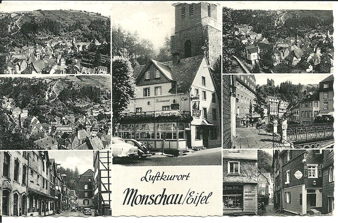 MONSCHAU EIFEL - 7 VEDUTE - V1960