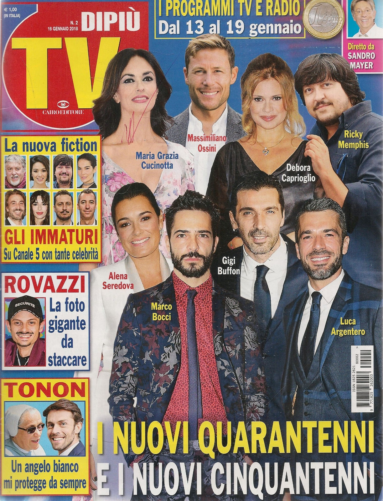 DIPIU' TV 16 GENNAIO 2018 - ROVAZZI - TONON - GLI IMMATURI