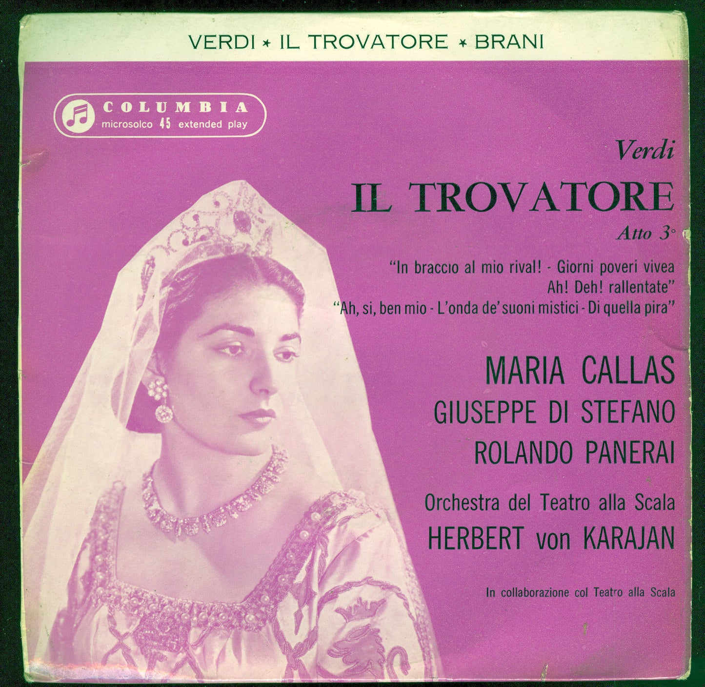 IL TROVATORE ATTO 3° # M. CALLAS, G. DI STEFANO, R. PANERAI - dir H. VON KARAJAN