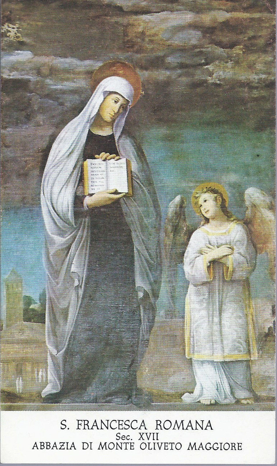 S. FRANCESCA ROMANA - Abbazia di Monte Oliveto Maggiore - SA