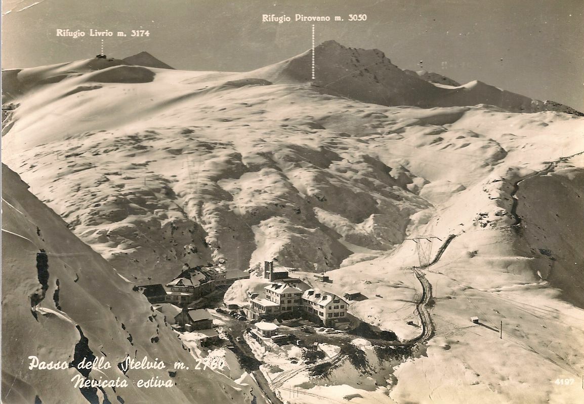 PASSO DELLO STELVIO - NEVICATA ESTIVA - V1968