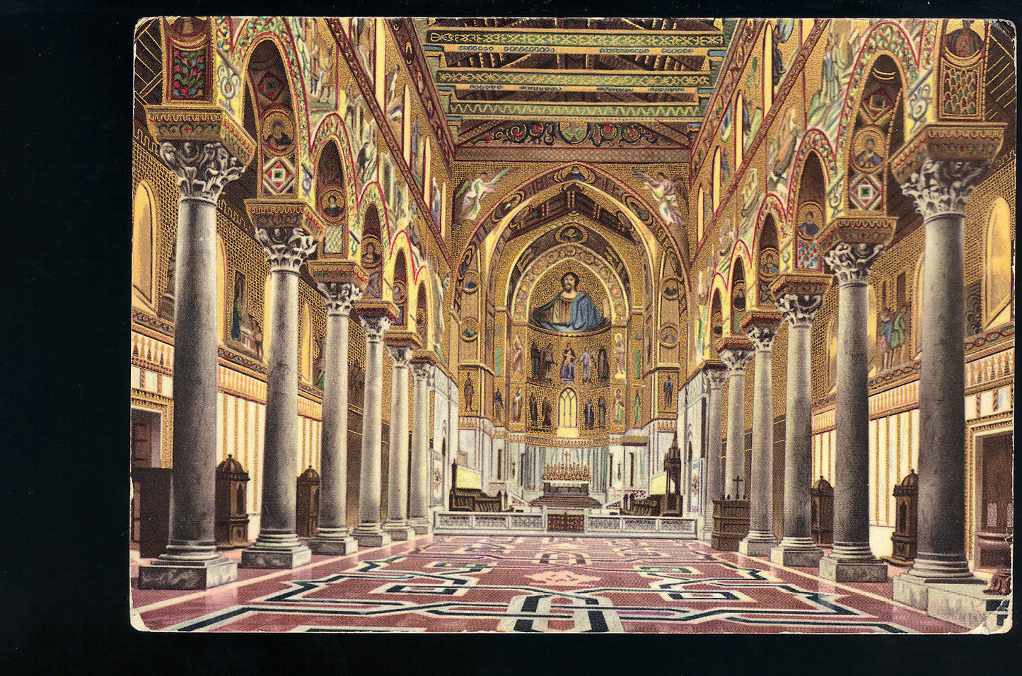 MONREALE - INTERNO DELLA CATTEDRALE - NV
