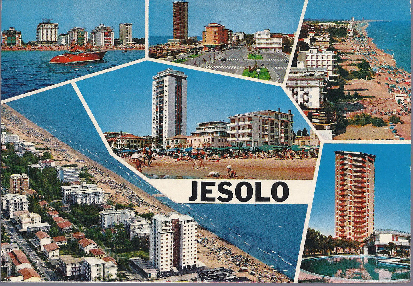 JESOLO - 6 VEDUTINE - V 1981 - FG