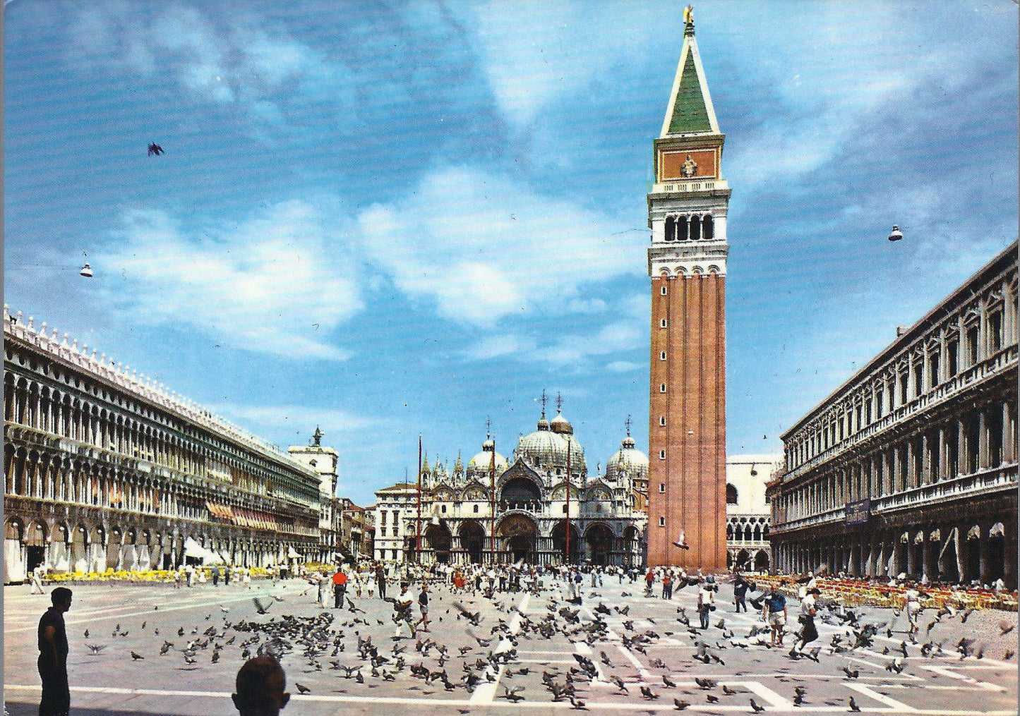 VENEZIA - PIAZZA S. MARCO - VOLO DI COLOMBI - V1971