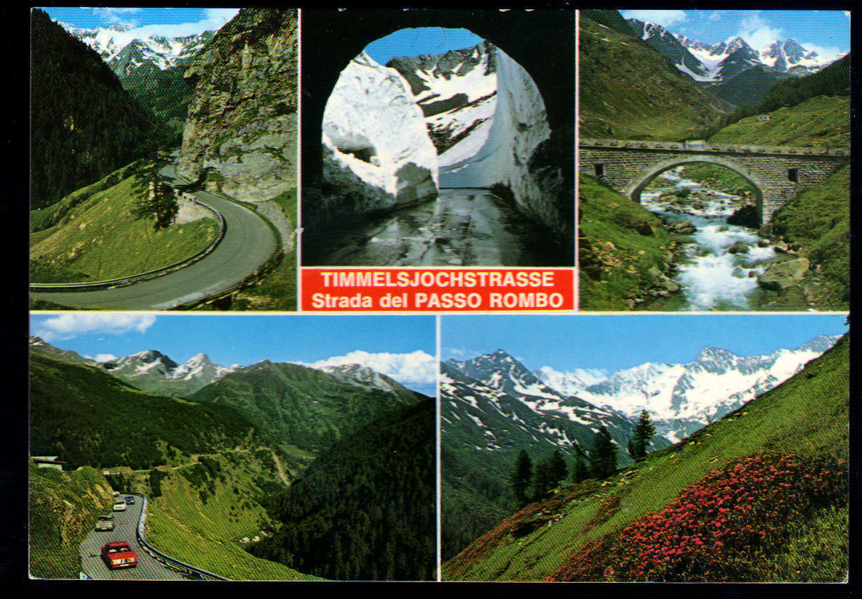 STRADA DEL PASSO ROMBO - TIMMELSJOCHSTRASSE - 5 VEDUTE - NV
