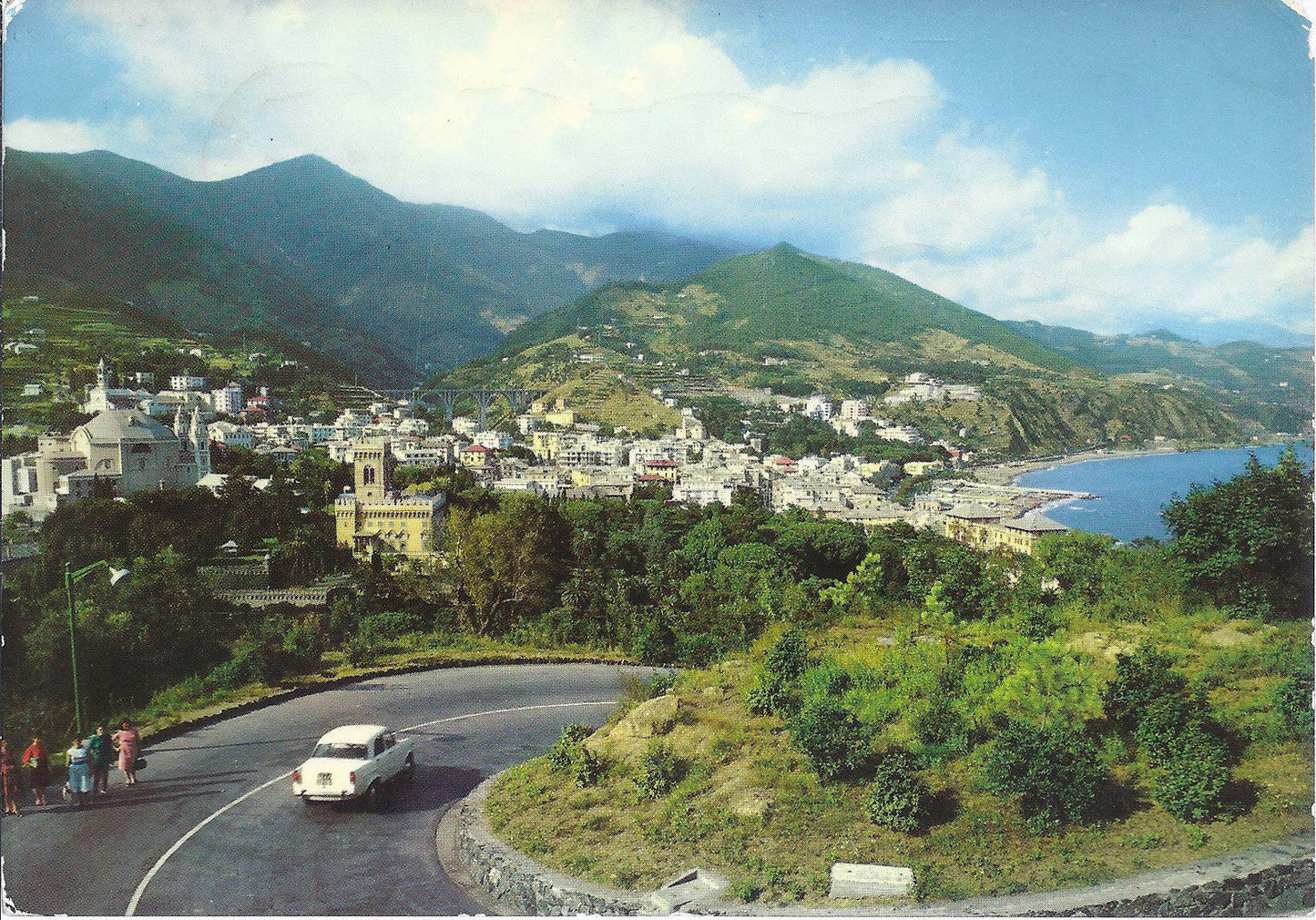 ARENZANO - PANORAMA DA PUNTA S. MARTINO - V1969