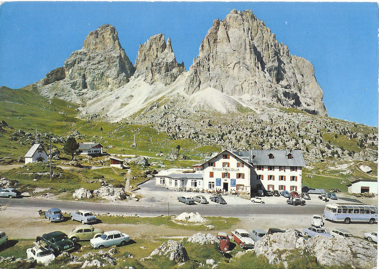 RIFUGIO SELLA - SELLA HUTTE - V 1964 - FG