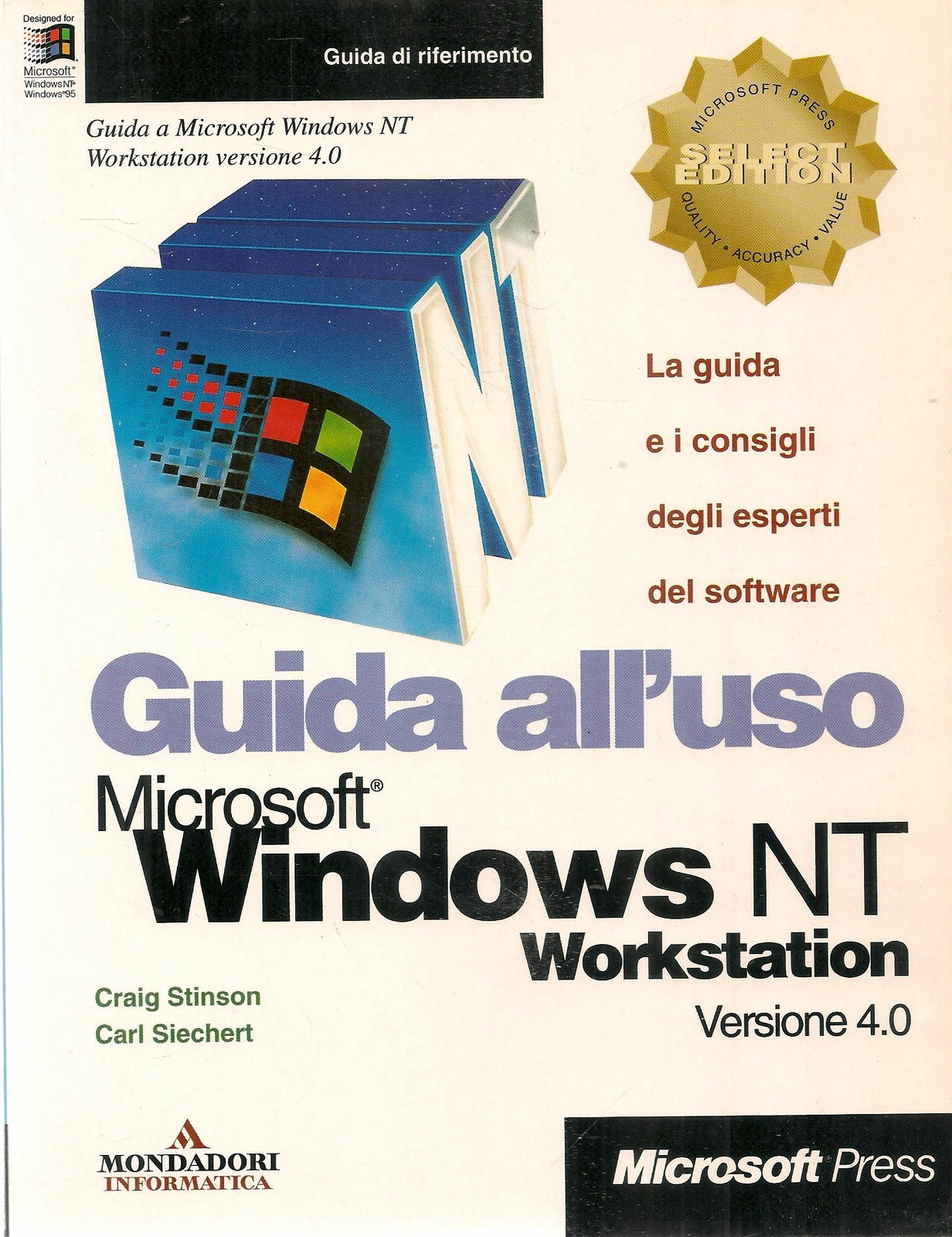 GUIDA ALL'USO WINDOWS NT - WORK STATION - VERSIONE 4.0