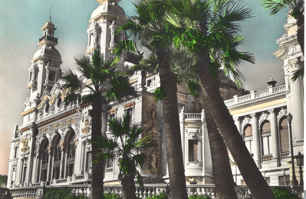 MONTECARLO - CASINO' - COTE D'AZUR ACQUERELLATA NV
