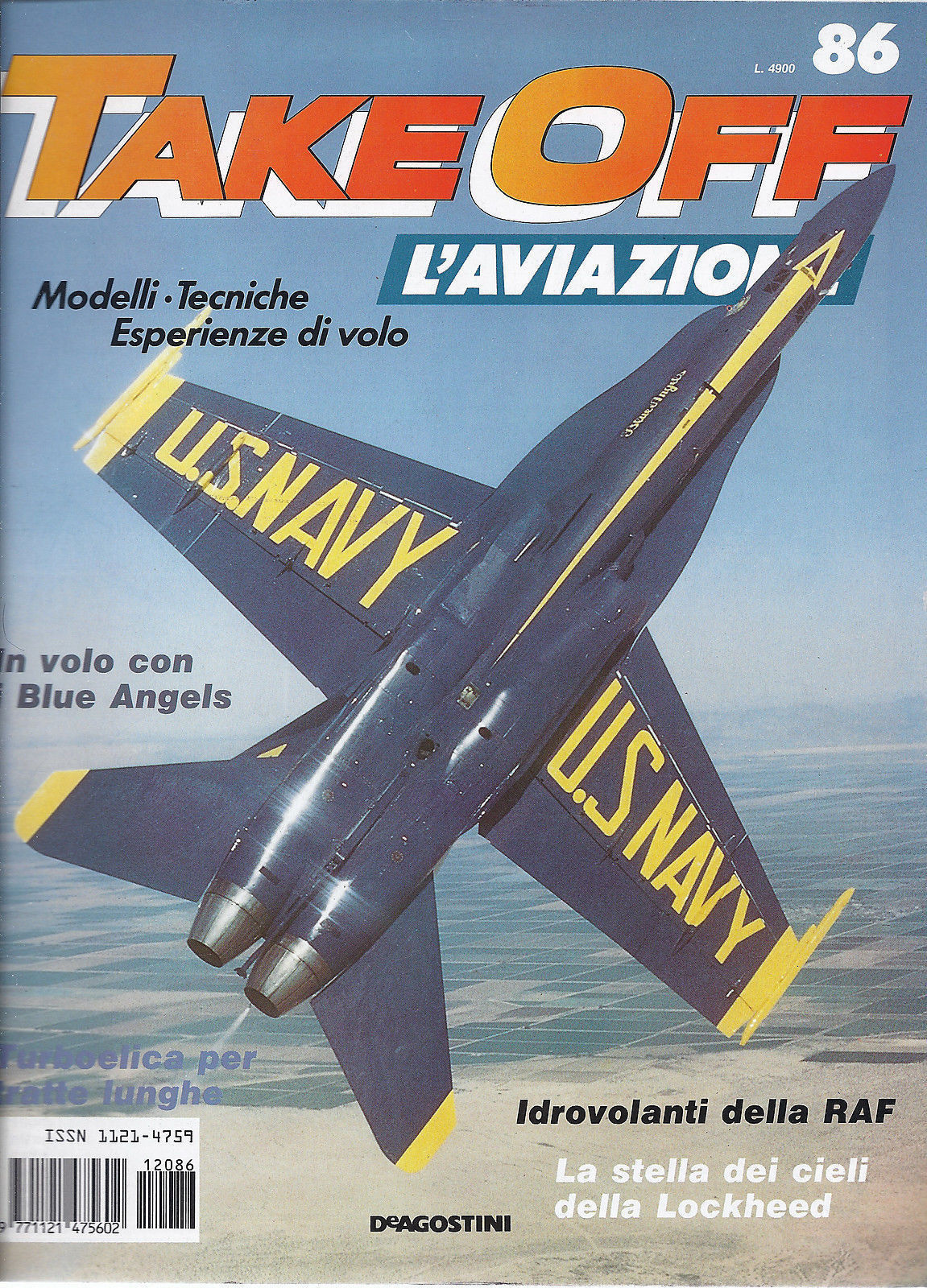 TAKE OFF L'AVIAZIONE - fascicolo 86
