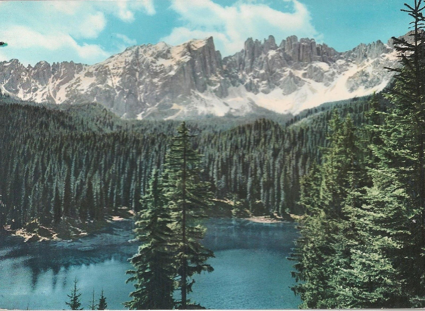 LAGO DI CAREZZA - PANORAMA - NV