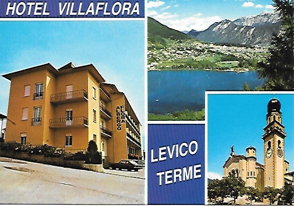 LEVICO TERME - HOTEL VILLAFLORA - 3 IMMAGINI - V1997