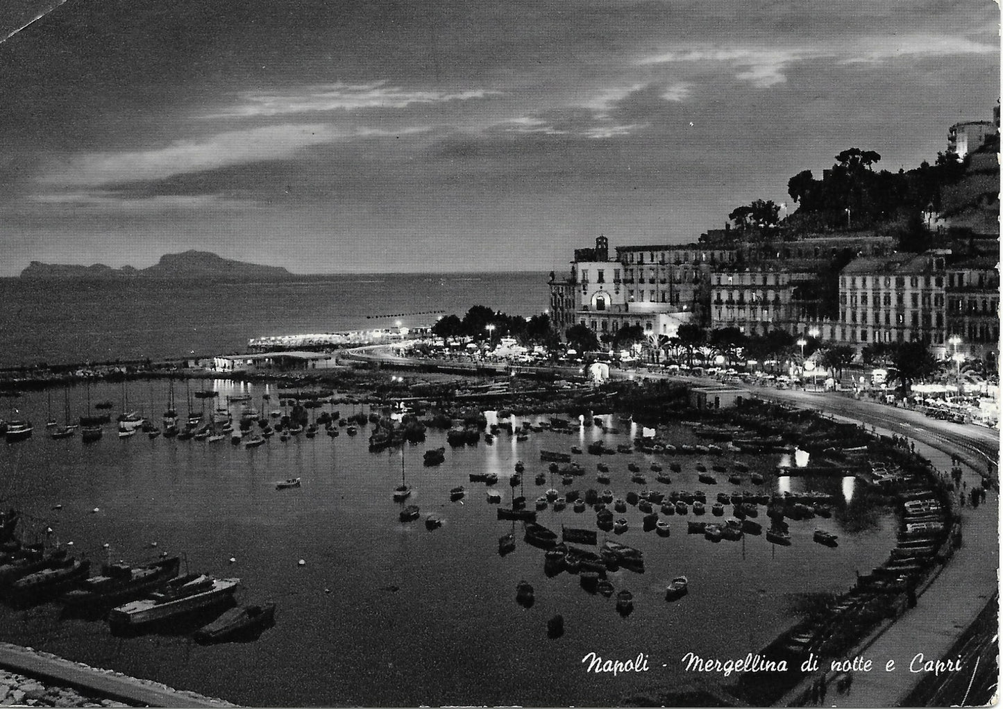 NAPOLI - MERGELLINA DI NOTTE E CAPRI - NV