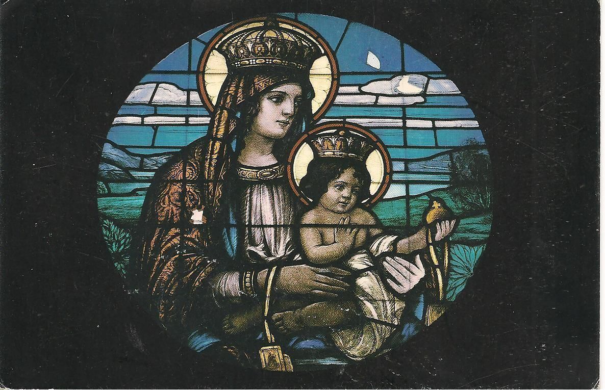 ROVELLO PORRO - SANTUARIO MADONNA DEL CARMINE - MADONNA COL