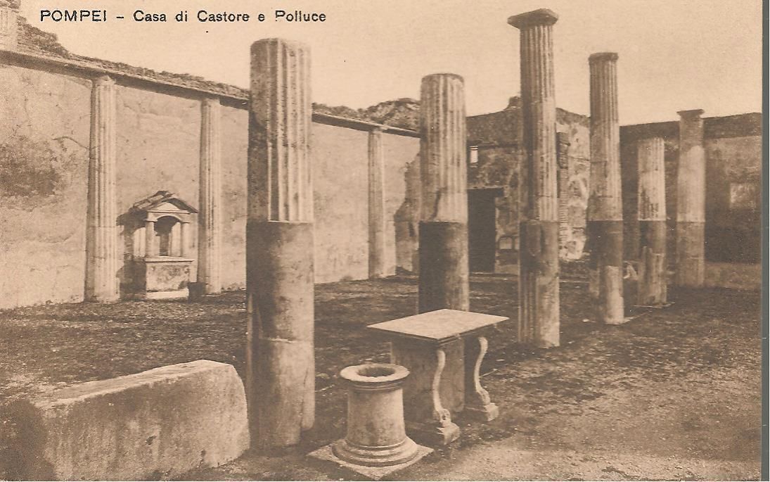 POMPEI - CASA DI CASTORE E POLLUCE - NV
