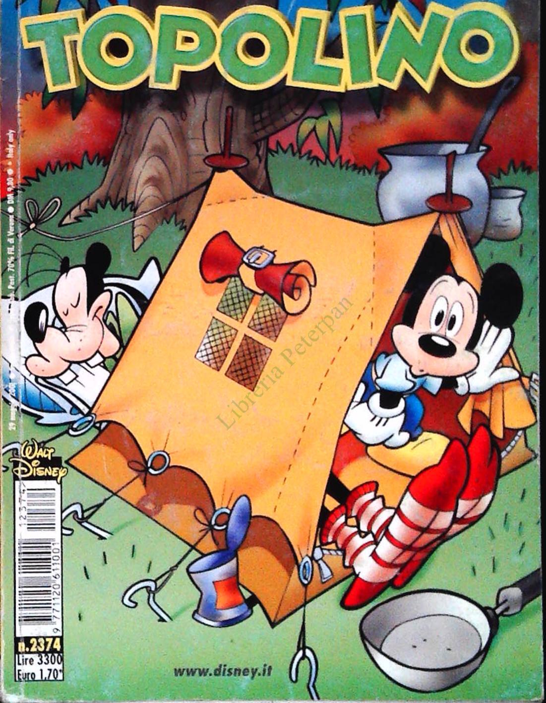 TOPOLINO N. 2374 - 29 MAGGIO 2001