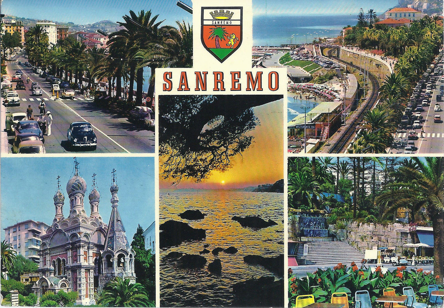 SANREMO - 5 VEDUTE - V 1969 - FG