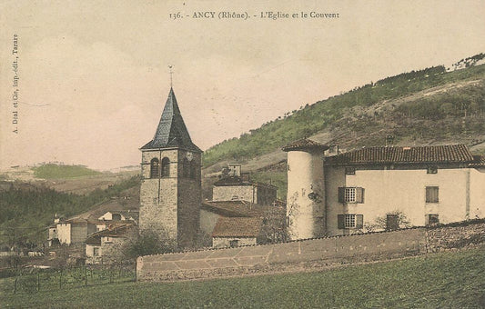 ANCY - L'EGLISE ET LE CONVENT - V1910