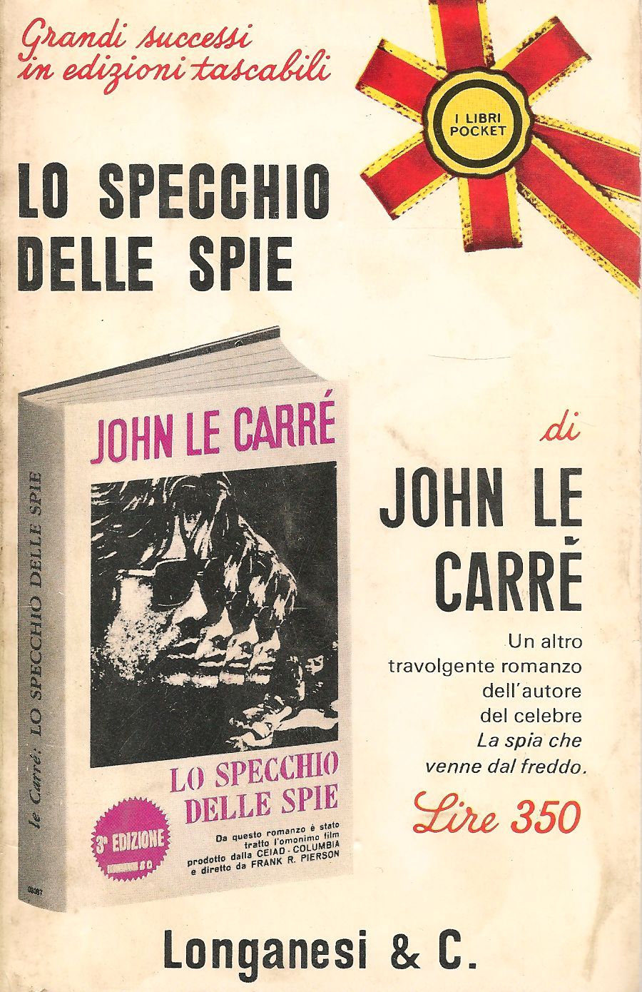 LO SPECCHIO DELLE SPIE - JOHN LE CARRE ED. LONGANESI