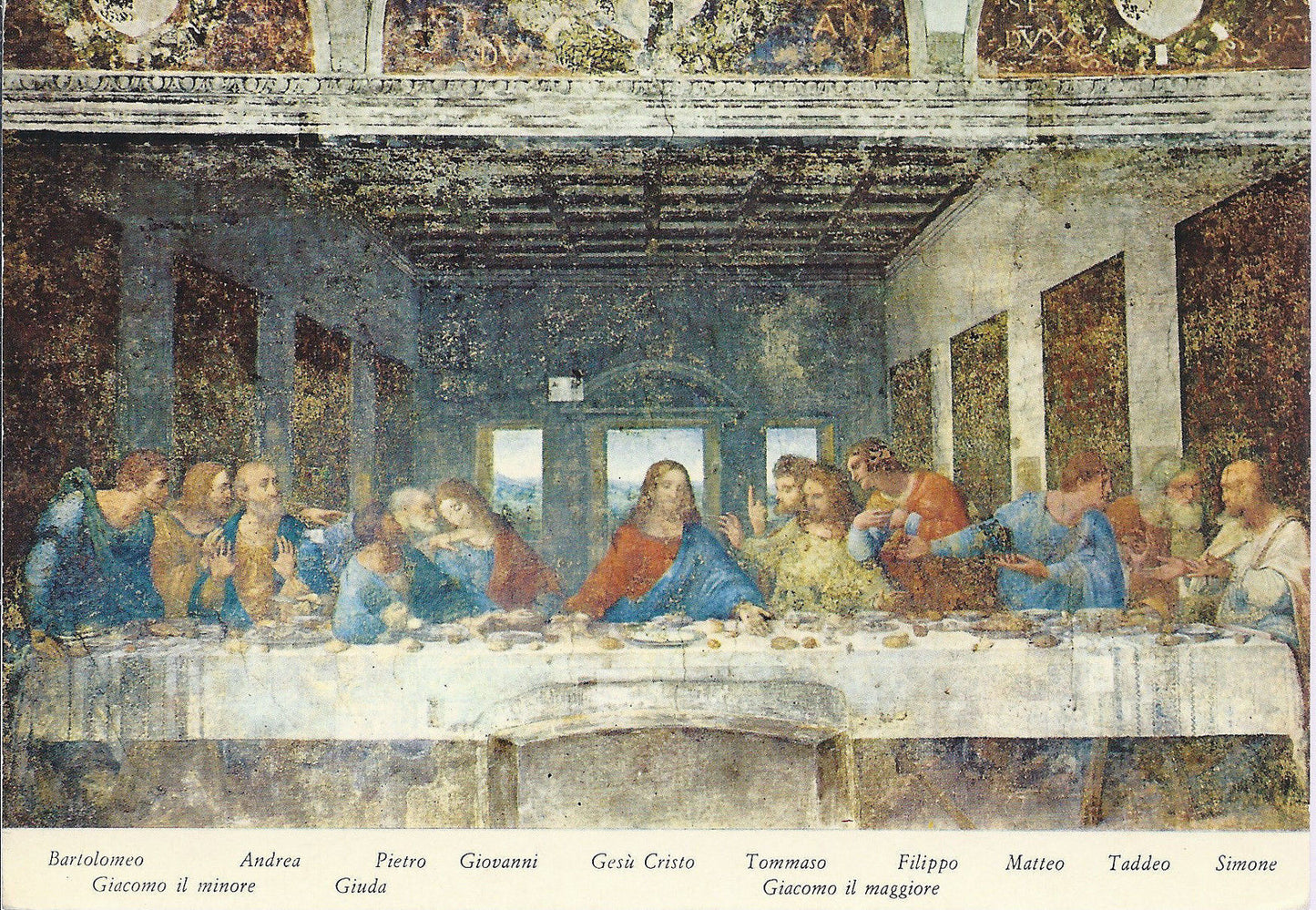 MILANO - IL CENACOLO DI LEONARDO DA VINCI - NV