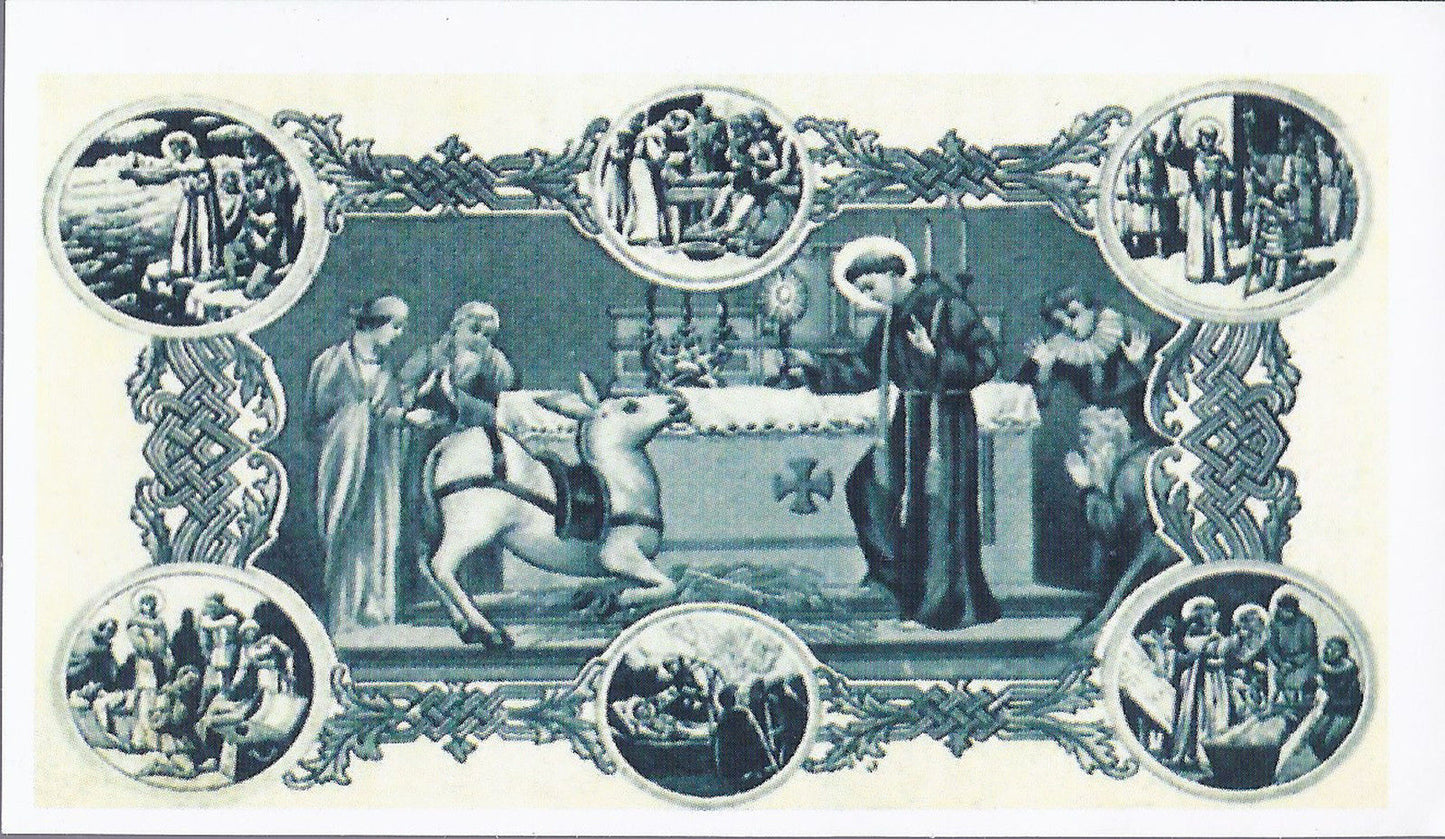 S. ANTONIO DI PADOVA - MIRACOLO DEL SS. SACRAMENTO - SANTINO